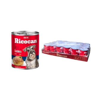 Ricocan Paté Adultos (24 Latas 330g)