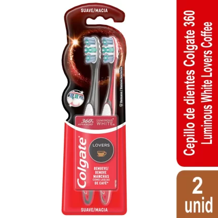 Cepillo de Dientes COLGATE Luminous White Lovers x2un