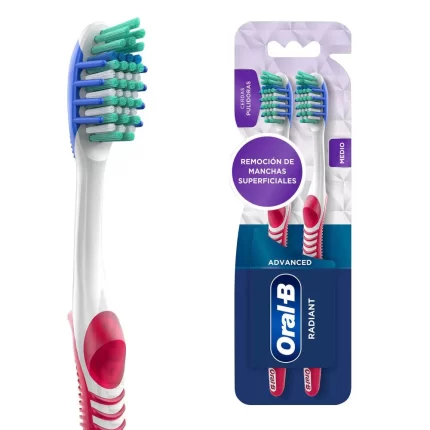 Cepillo de Dientes ORAL-B Advanced Radiant Blíster 2un