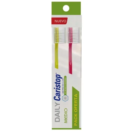 Cepillo Dental Medio DAILY CARISTOP Paquete 2un