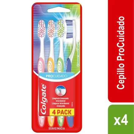 Cepillo de Dientes COLGATE Pro Cuidado x4un