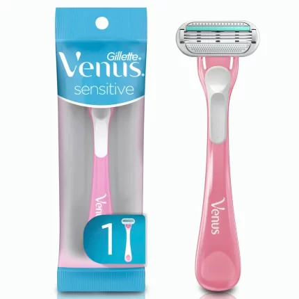 Máquina de AfeitaR GILLETTE Venus Sensitive con Skin Elixir para Piel Sensible, 1un