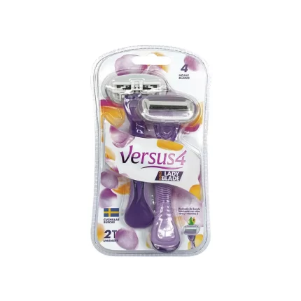 Máquina de Afeitar Gold Lady Venus 4 - Pack 2 UN