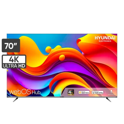 Televisor HYUNDAI LED 70" UHD 4K Smart TV HYLED7002W4KM - PRECIO ONLINE