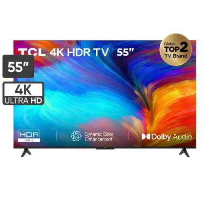 Televisor TCL LED 55" UHD 4K Smart Tv 55P635 - PRECIO ONLINE