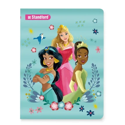 Cuaderno Deluxe Stdf 84Hj Princesas Cuadriculado STANDFORD