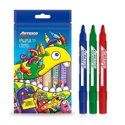 Plumón Jumbo Faber Castell 47 Estuche X 6 Und