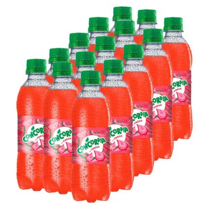 Gaseosa CONCORDIA Fresa Paquete 15 Botellas 355ml c/u
