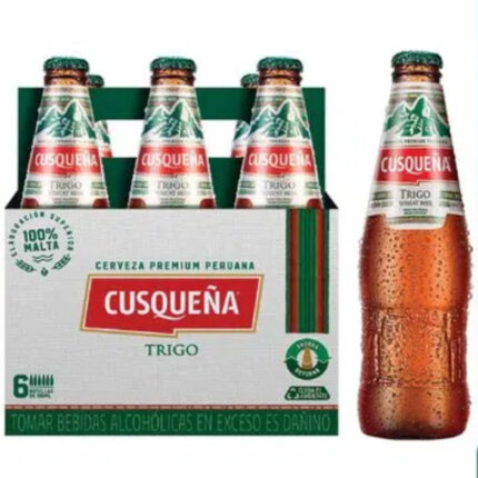CERVEZA CUZQUEÑA TRIGO 310 ml – Pack de 6 Unidades